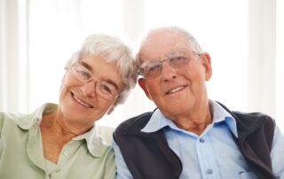 Senior couple enjoying dementia assisted living facilities near me